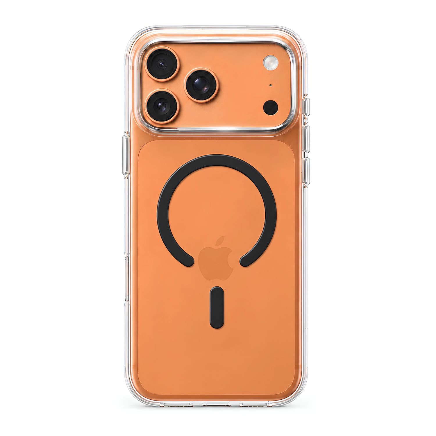 Funda SheerForce Transparente con Aro MagSafe Negro para iPhone – Belkin Funda SheerForce Transparente con Aro MagSafe Negro para iPhone – Belkin