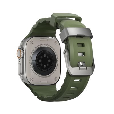 Correa Expedition Bosque con Hebilla Titanio Natural para Apple Watch – Monark