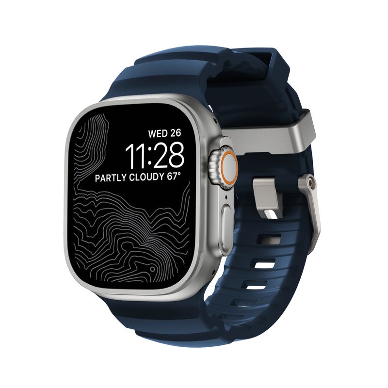 Correa Expedition Océano con Hebilla Titanio Natural para Apple Watch – Monark