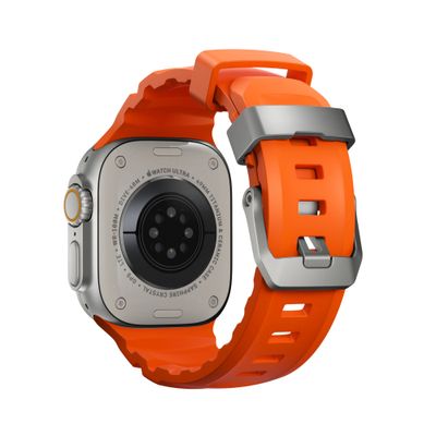 Correa Expedition Magma con Hebilla Titanio Natural para Apple Watch – Monark