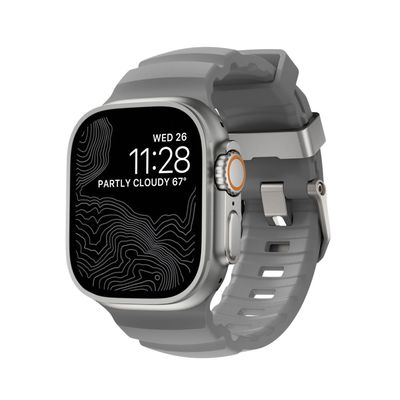 Correa Expedition Glaciar con Hebilla Titanio Natural para Apple Watch – Monark