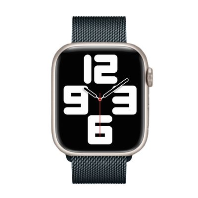 Pulsera Milanese Loop – Deep Teal (Apple Watch)