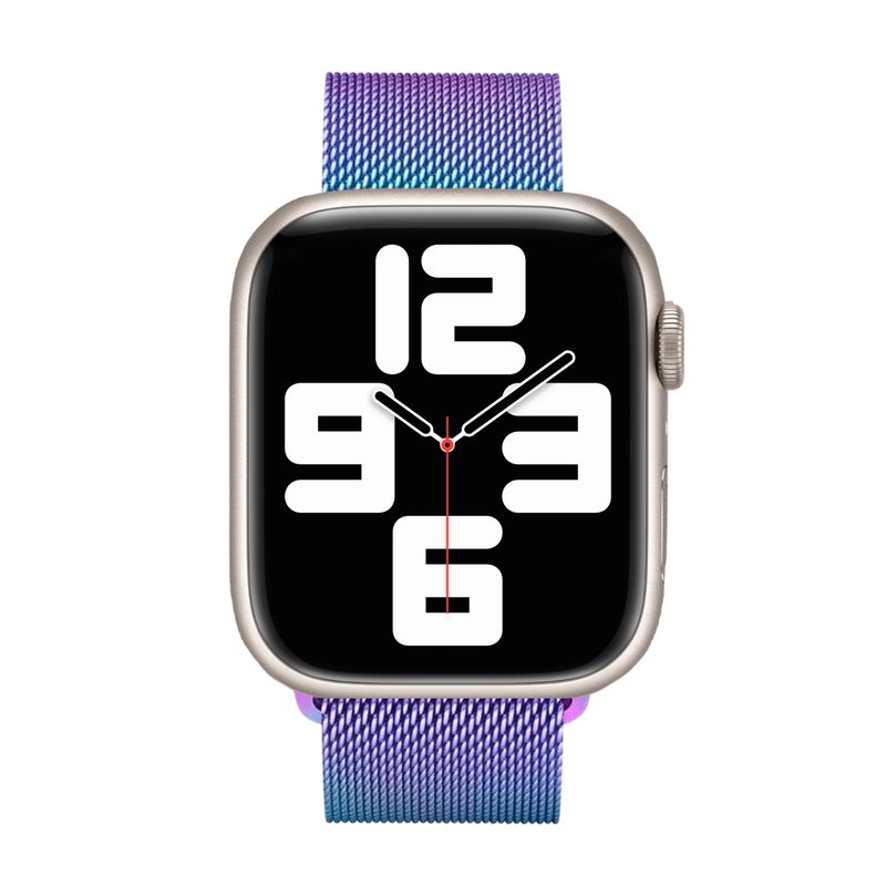 Pulsera Milanese Loop – Iridescent (Apple Watch)