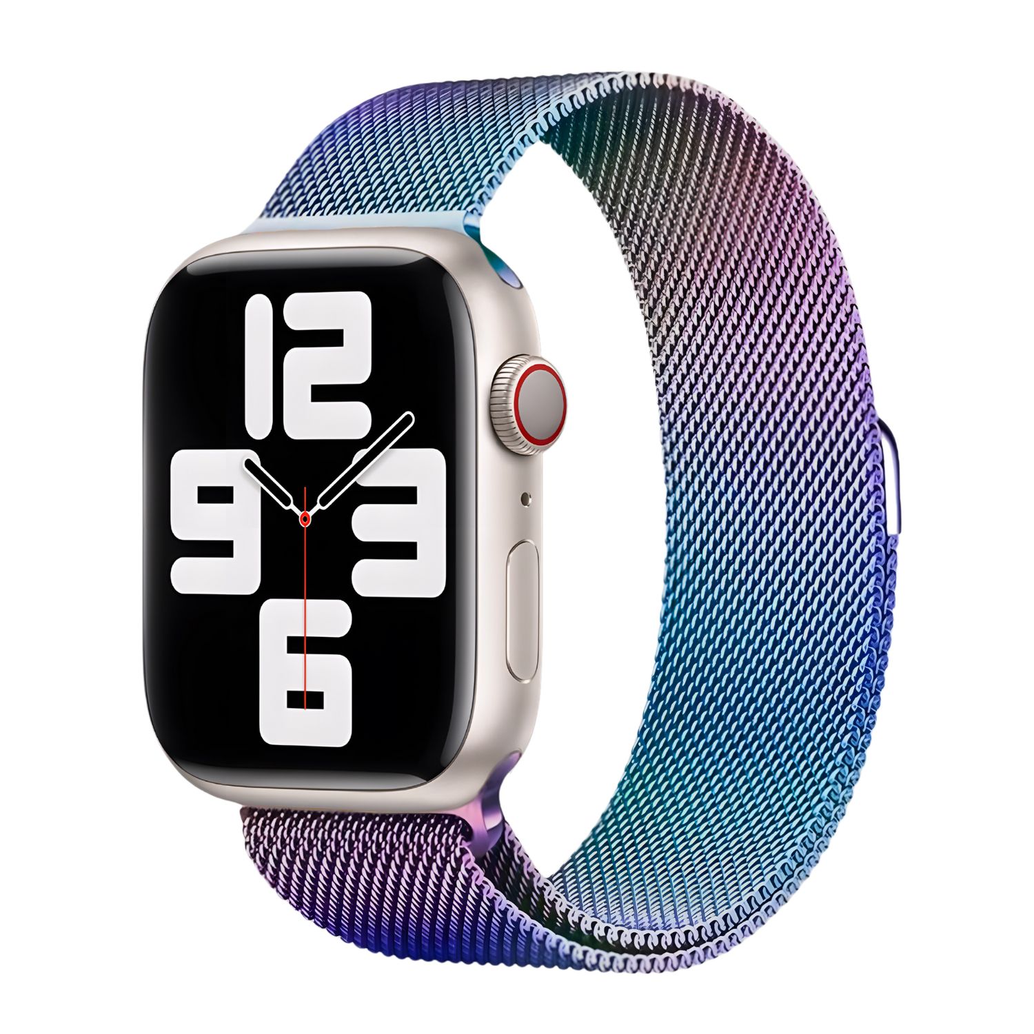 Pulsera Milanese Loop – Iridescent (Apple Watch)