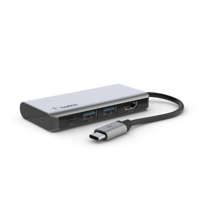 Hub Multipuerto USB-C 4 en 1 – Belkin