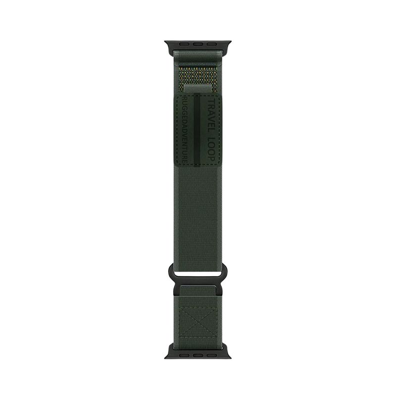 Correa Travel Loop – Forest Ranger (Black Lugs) Apple Watch