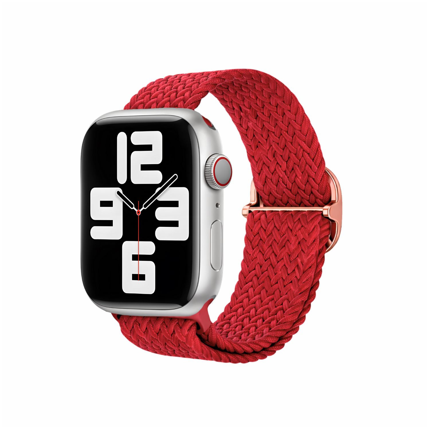Correa Braided Loop – Ruby Rose (Apple Watch)