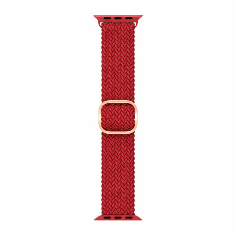 Correa Braided Loop – Ruby Rose (Apple Watch)