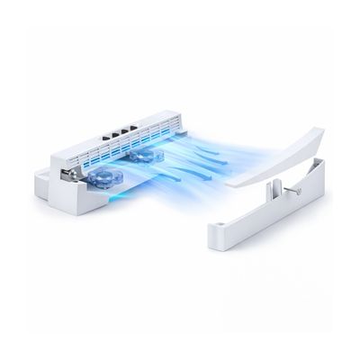Base Horizontal Multifuncional con Ventilador y Cargador Dual – PS5 (OIVO)