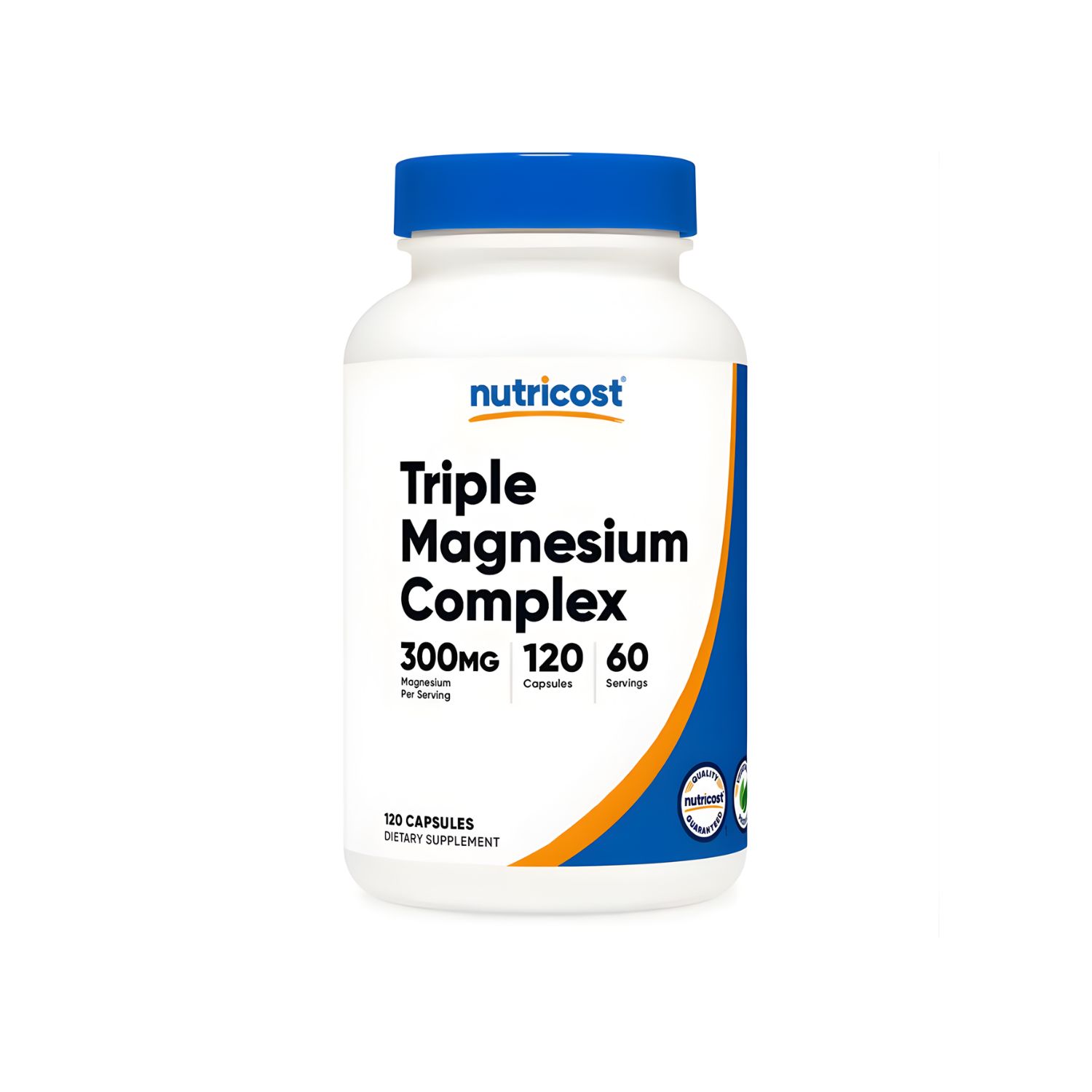 Nutricost Triple Magnesium Complex – 300 mg de Magnesio Elemental (120 cápsulas)