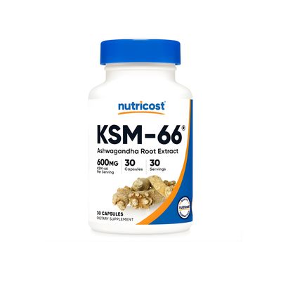 Nutricost KSM-66 Ashwagandha – 600 mg por Porción (30 Cápsulas) Nutricost KSM-66 Ashwagandha – 600 mg por Porción (30 Cápsulas)