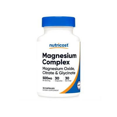 Nutricost Magnesium Complex – 500 mg (30 cápsulas) Nutricost Magnesium Complex – 500 mg (30 cápsulas)