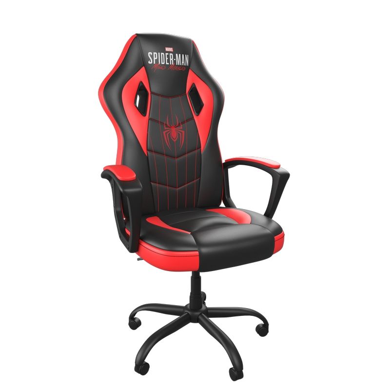 Silla Gamer Marvel Spider-Man Miles Morales Negra y Roja – Xtech