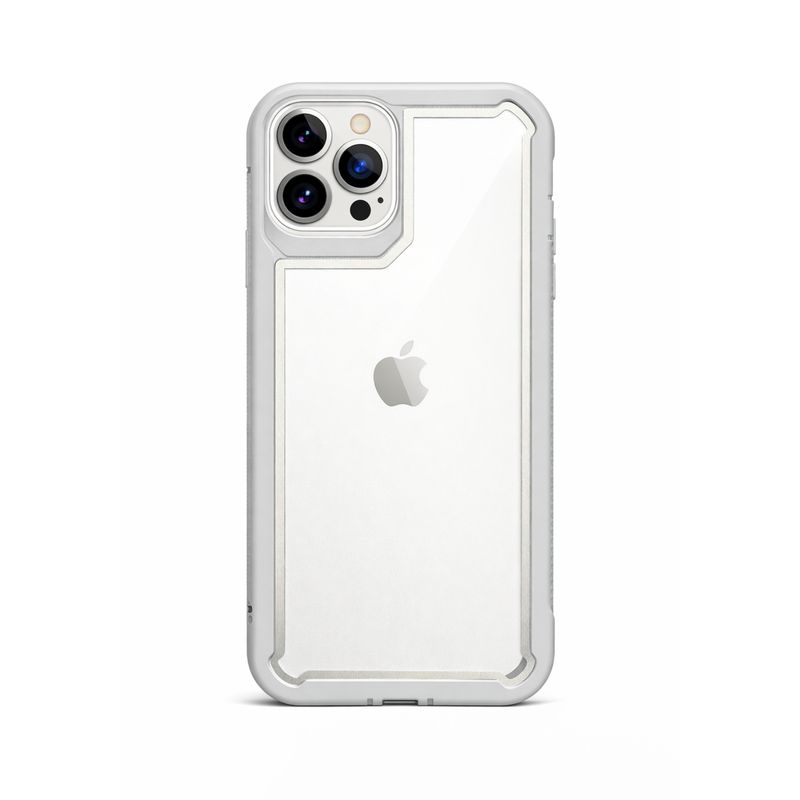 Case Shield Fusion – Silver/White (iPhone)