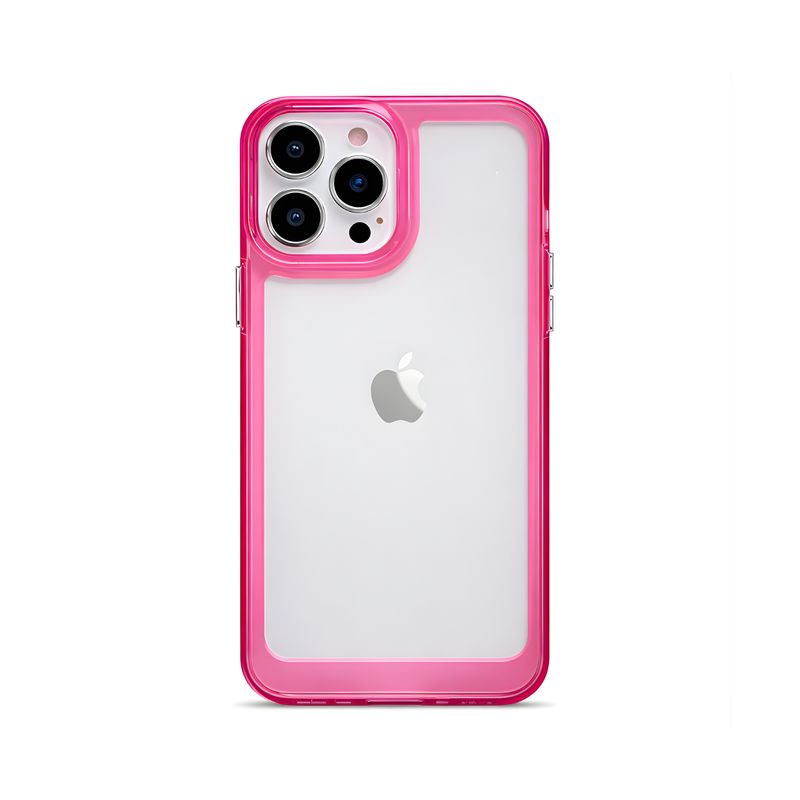 Case Clear Edge LKS – Pink (iPhone)