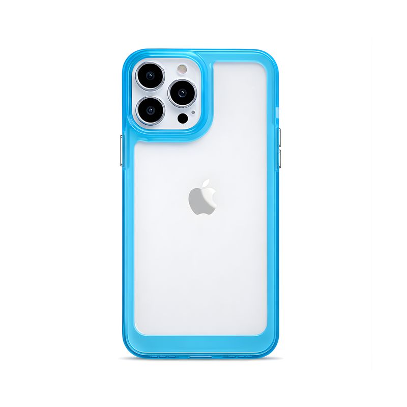 Case Clear Edge LKS – Sky Blue (iPhone)
