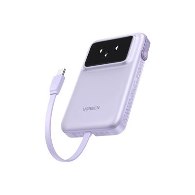 Power Bank 10000mAh 30W Carga Rápida USB-C – UGREEN (Morado) Power Bank 10000mAh 30W Carga Rápida USB-C – UGREEN (Morado)