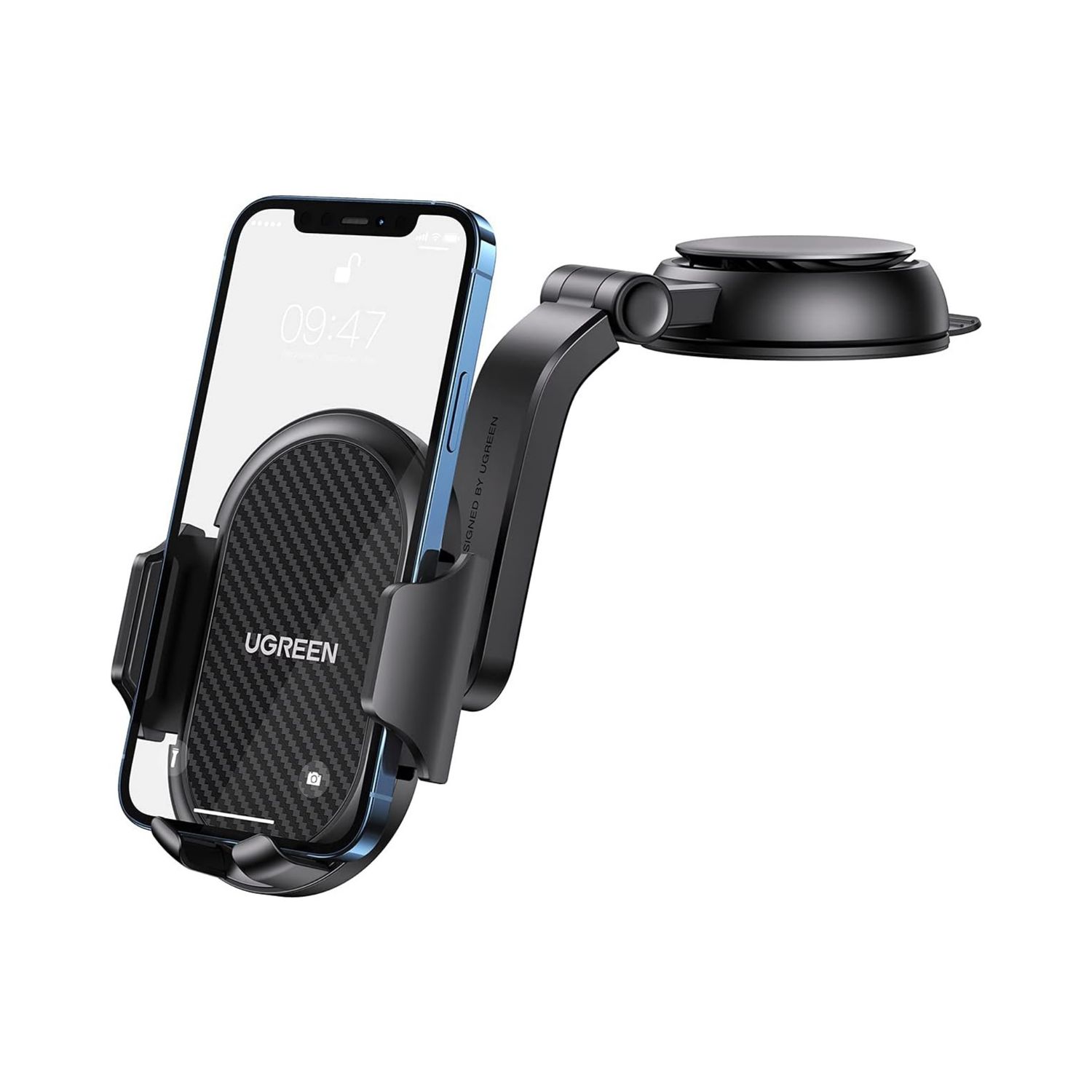 Soporte de Celular para Carro con Succión y Brazo Ajustable 360° – UGREEN