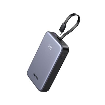 Power Bank Nexode 20000mAh Carga Rápida 22.5W USB-C con Cable Integrado – UGREEN PB505
