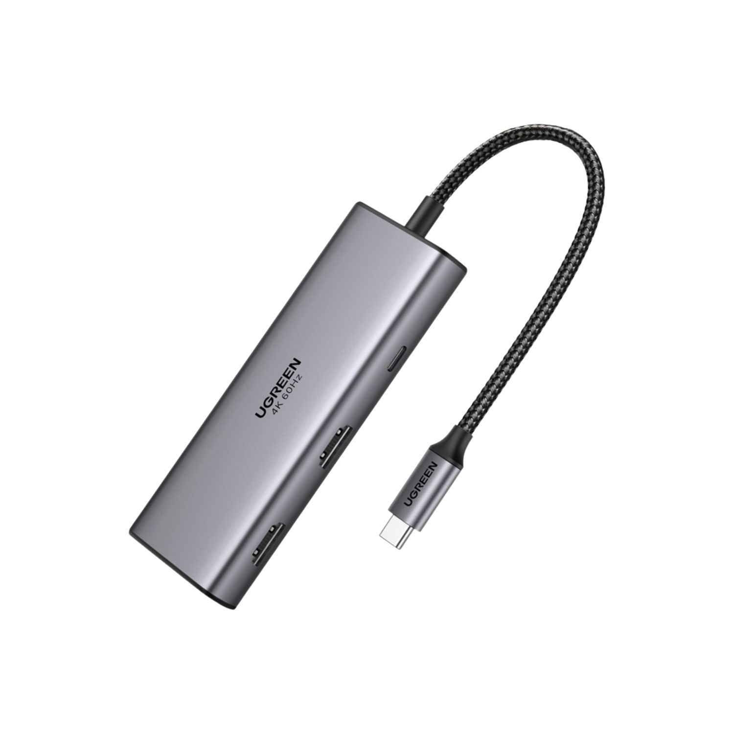 Hub USB-C 6 en 1 Dual HDMI 8K + USB-C PD 100W + 2 USB-C + 2 USB-A – UGREEN