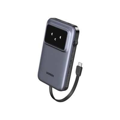 Power Bank 10000mAh 30W Carga Rápida USB-C – UGREEN (Gris)