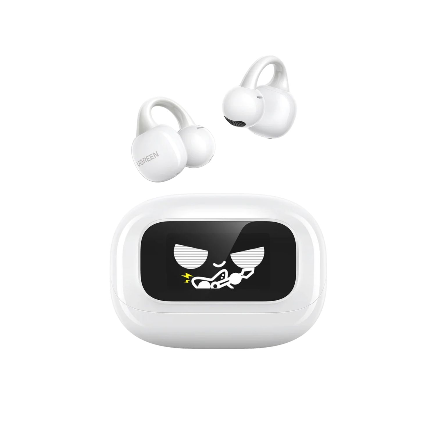 Audífonos Inalámbricos Open-Ear ClipBuds Magic – UGREEN (Blanco)