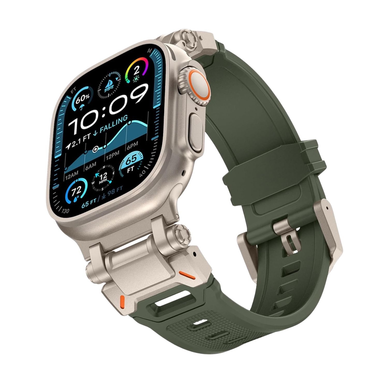 Correa Kades Ultra – Ranger Lugs Titanium (Apple Watch) Correa Kades Ultra – Ranger Lugs Titanium (Apple Watch)