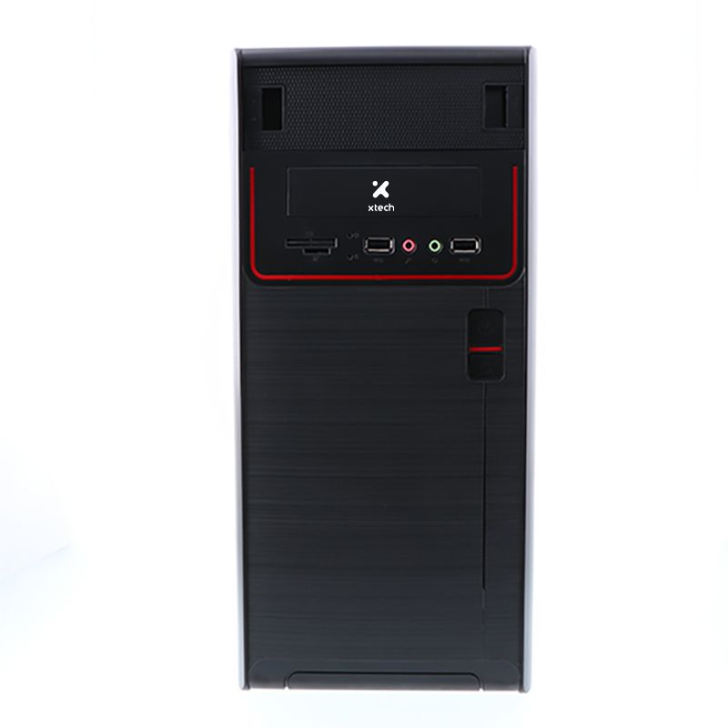 Case Micro-ATX XTQ-100 con Fuente 600W Negro – Xtech