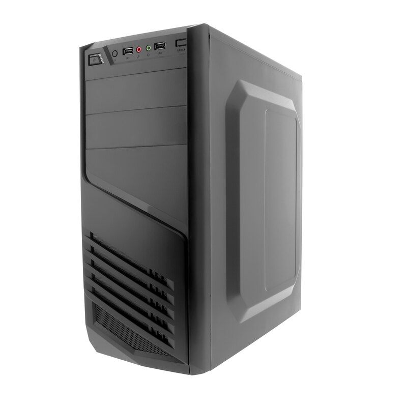 Case ATX XTQ-200 con Fuente 600W Negro – Xtech