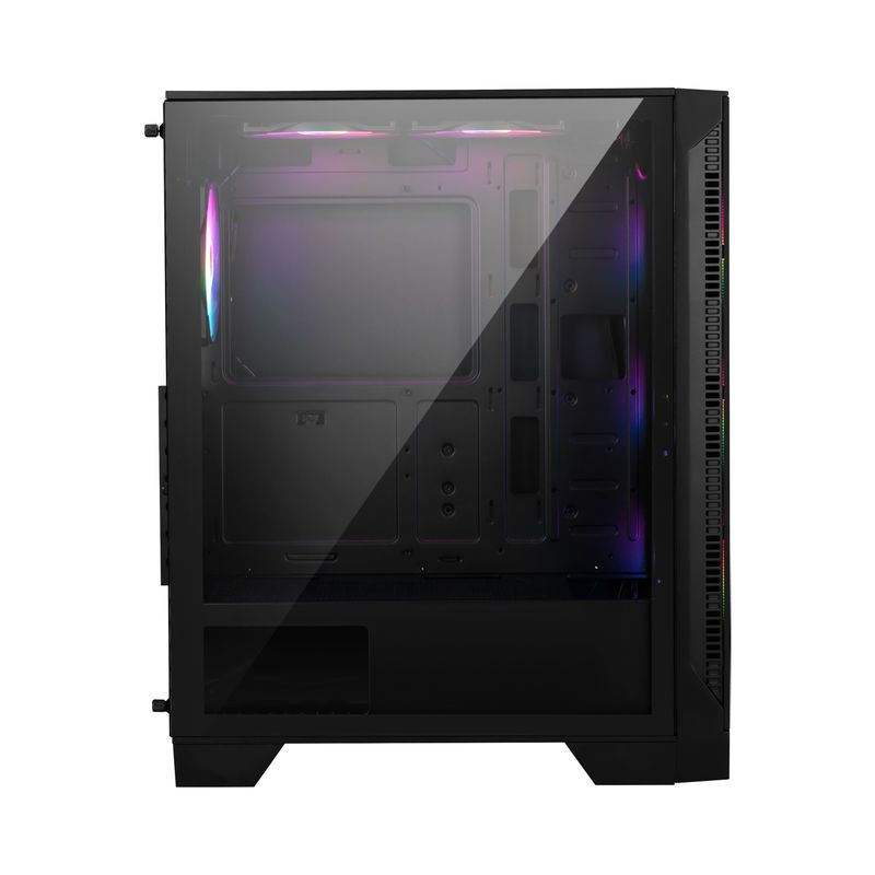 Gabinete Mid Tower MAG Forge 120A Airflow con 6 Ventiladores Auto-RGB Negro – MSI
