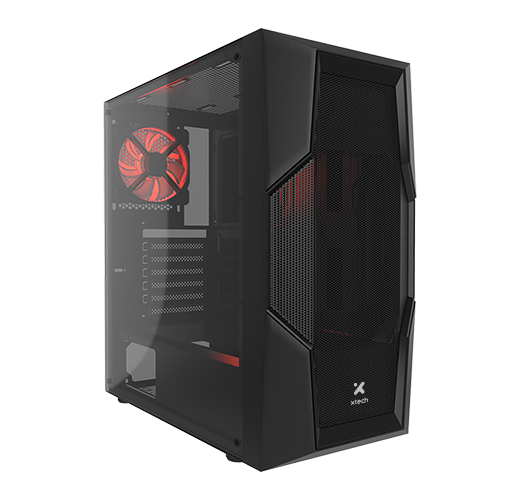 Case Gamer ATX Torre Media Vidrio Templado USB 3.0 – Xtech PHOBOS XT-GMR4 (Negro)
