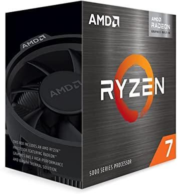 Procesador AMD Ryzen 7 5700G 8 Núcleos hasta 4.6GHz AM4 con Radeon Vega 8 (Serie 5000)