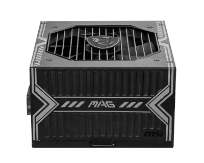 ​Fuente de Poder ATX 650W 80 Plus Bronze Ventilador 120mm – MSI MAG A650BN (Negro)