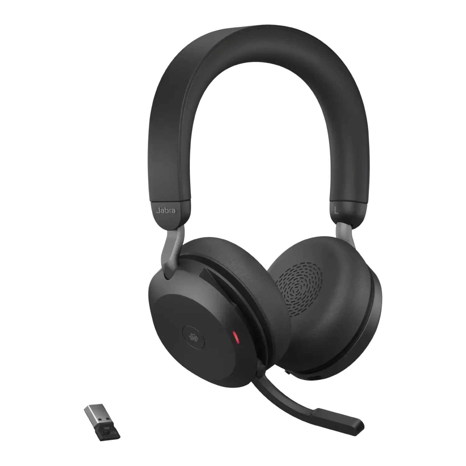Headset Inalámbrico Evolve2 75 con ANC Microsoft Teams USB-A Negro – Jabra