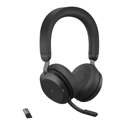 Headset Inalámbrico Evolve2 75 con ANC Microsoft Teams USB-A Negro – Jabra Headset Inalámbrico Evolve2 75 con ANC Microsoft Teams USB-A Negro – Jabra