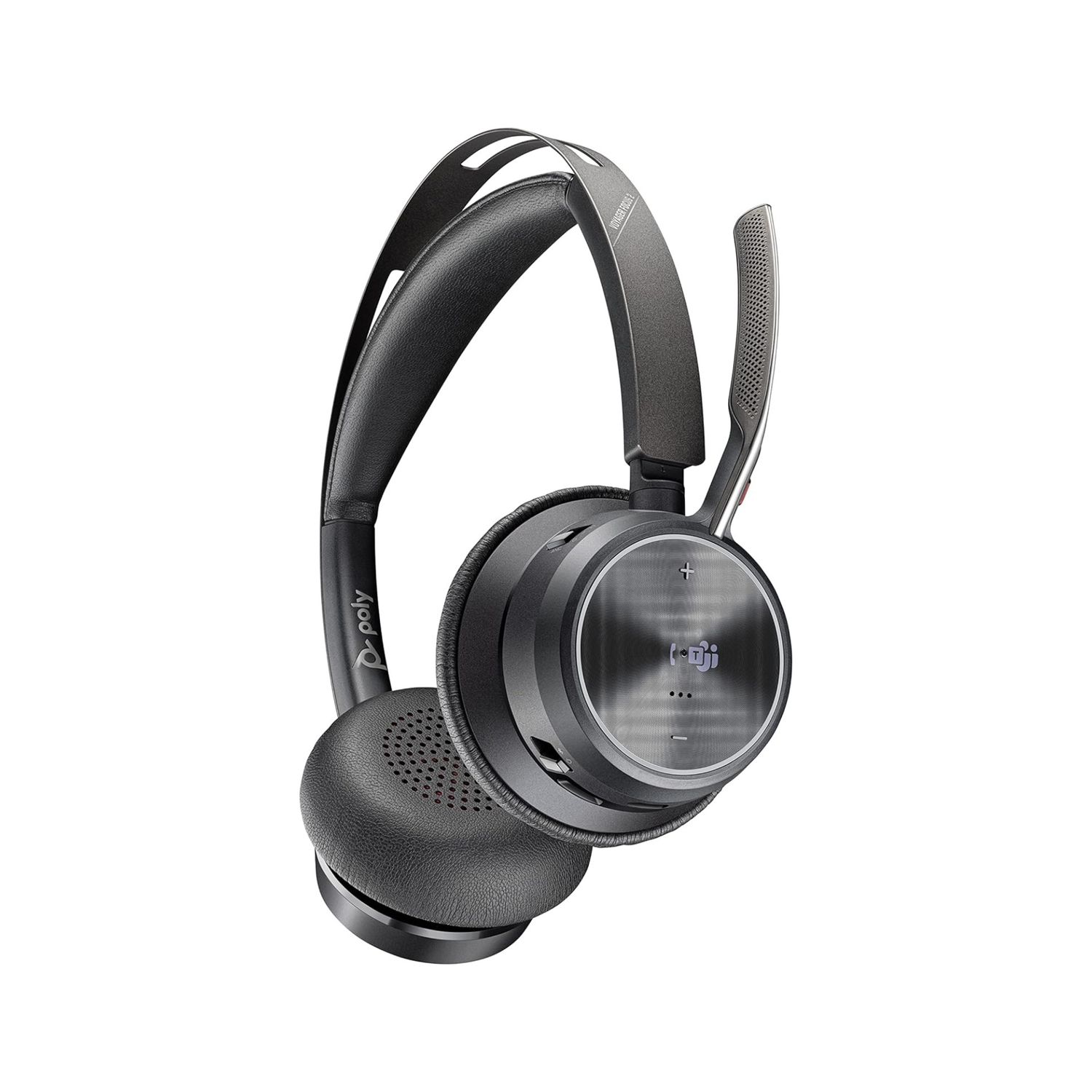 Poly Voyager Focus 2 Microsoft Teams – Auriculares Profesionales Inalámbricos con ANC Híbrido