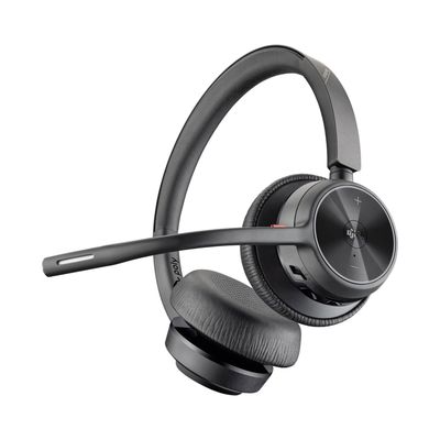 Poly Voyager 4320-M Microsoft Teams – Auricular Profesional On-Ear Inalámbrico