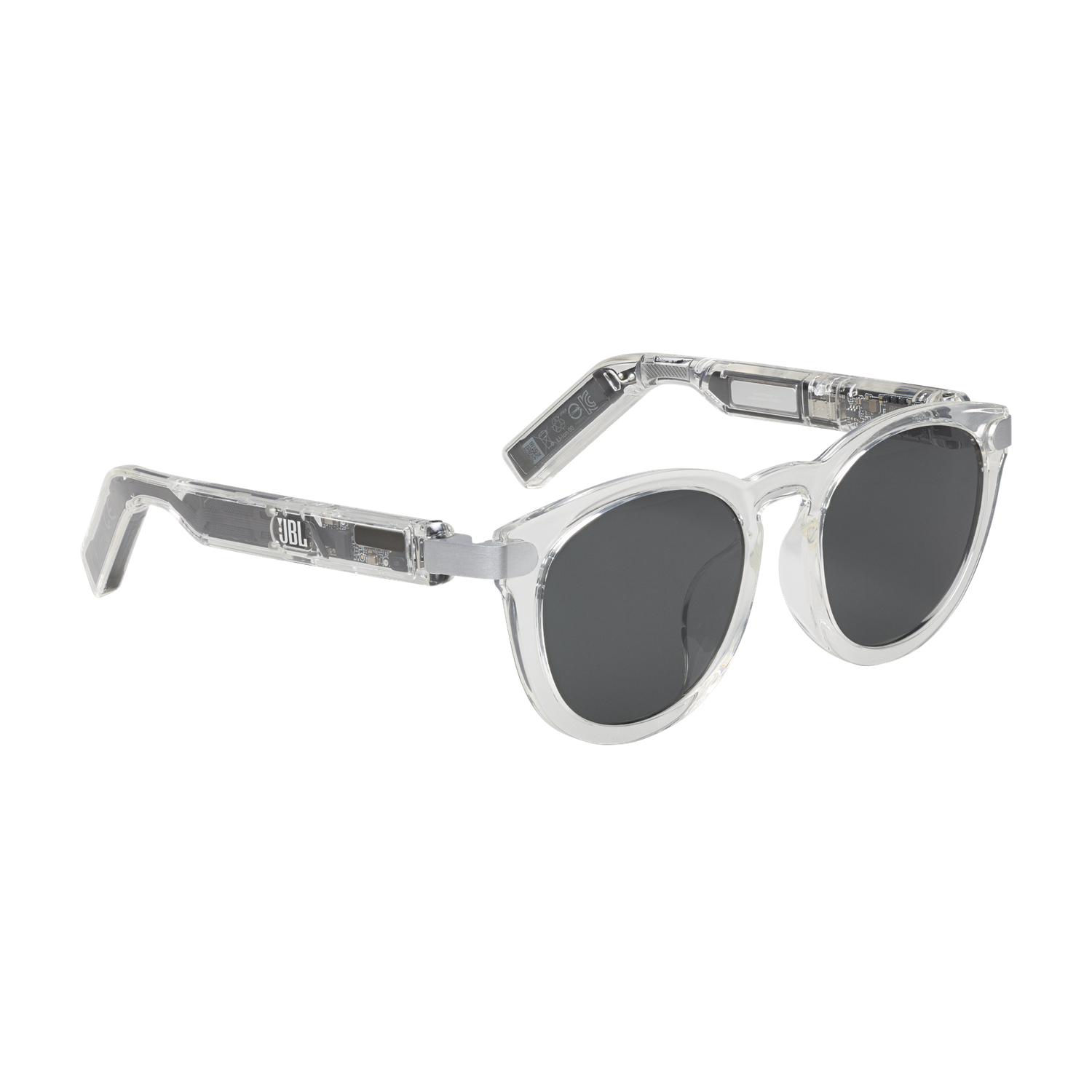 JBL Soundgear Frames Round – Gafas con Audio Open-Ear (Pearl)