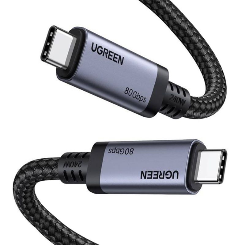 Cable Ultra Fast USB-C 240W USB4 80Gbps – UGREEN