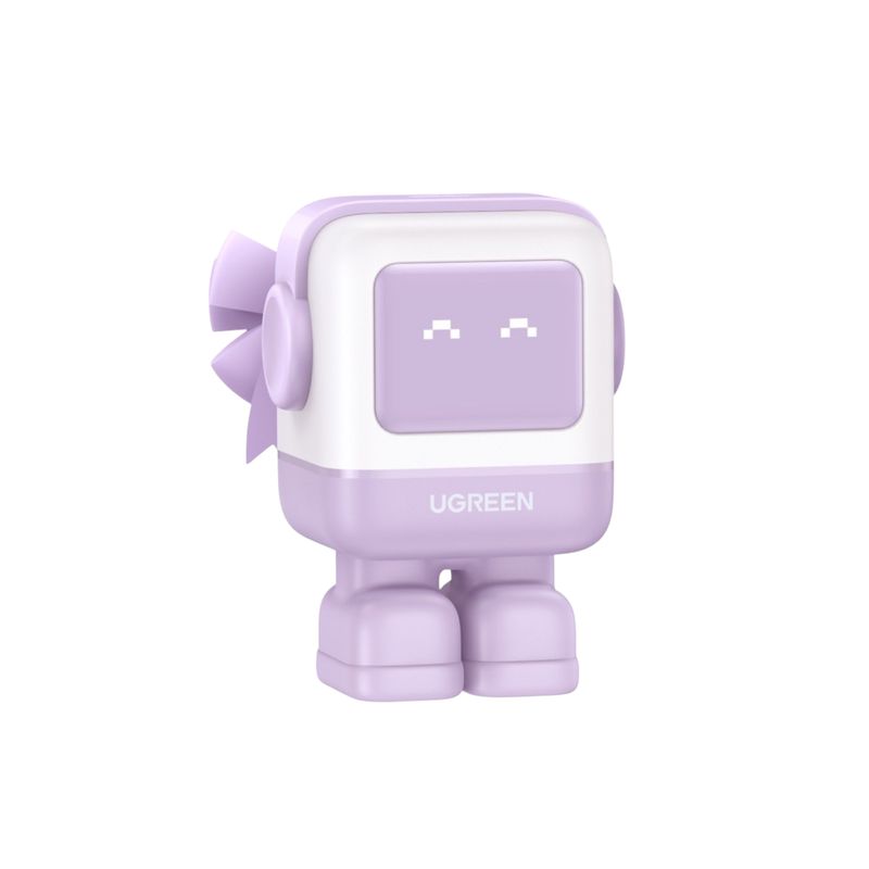 Cargador Nexode GaN 30W con Pantalla LED – UGREEN (Morado​)