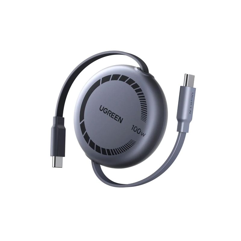 Cable USB-C Retráctil 100W Power Delivery Flat (Compact Disc)– UGREEN