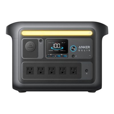 Estación Eléctrica Portátil 1200W 768Wh con Panel Solar 100W SOLIX C800X – Anker