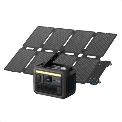 Estación Eléctrica Portátil 1200W 768Wh con Panel Solar 100W SOLIX C800X – Anker Estación Eléctrica Portátil 1200W 768Wh con Panel Solar 100W SOLIX C800X – Anker