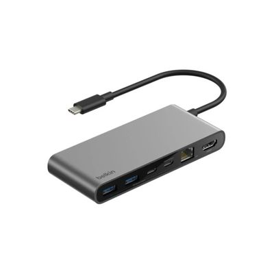 Hub USB-C 8-en-1 con Ethernet 2.5Gb Connect Pro Dock – Belkin