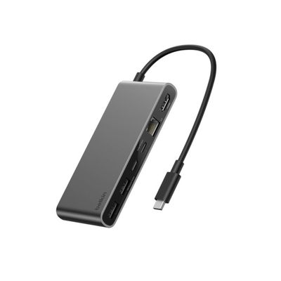 Hub USB-C 8-en-1 con Ethernet 2.5Gb Connect Pro Dock – Belkin
