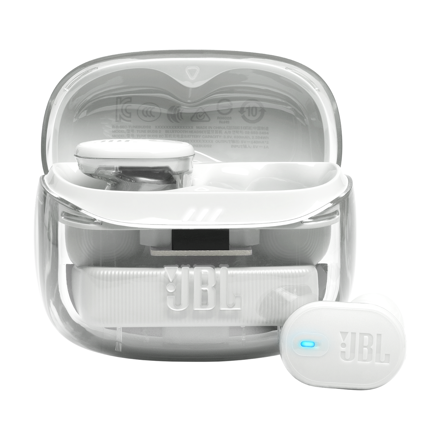 JBL Tune Buds 2 Ghost Edition - Ghost White