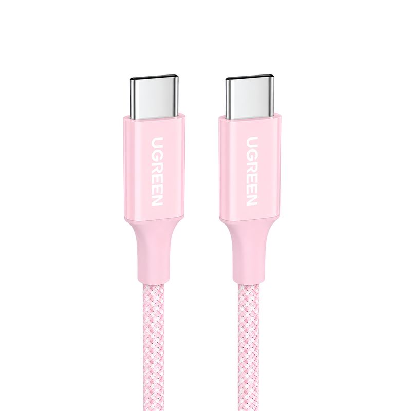 Cable USB-C Trenzado 100W Pink Edition – UGREEN