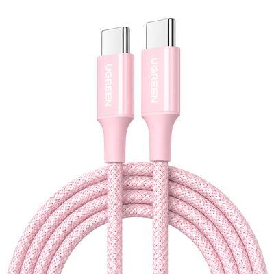 Cable USB-C Trenzado 100W Pink Edition – UGREEN