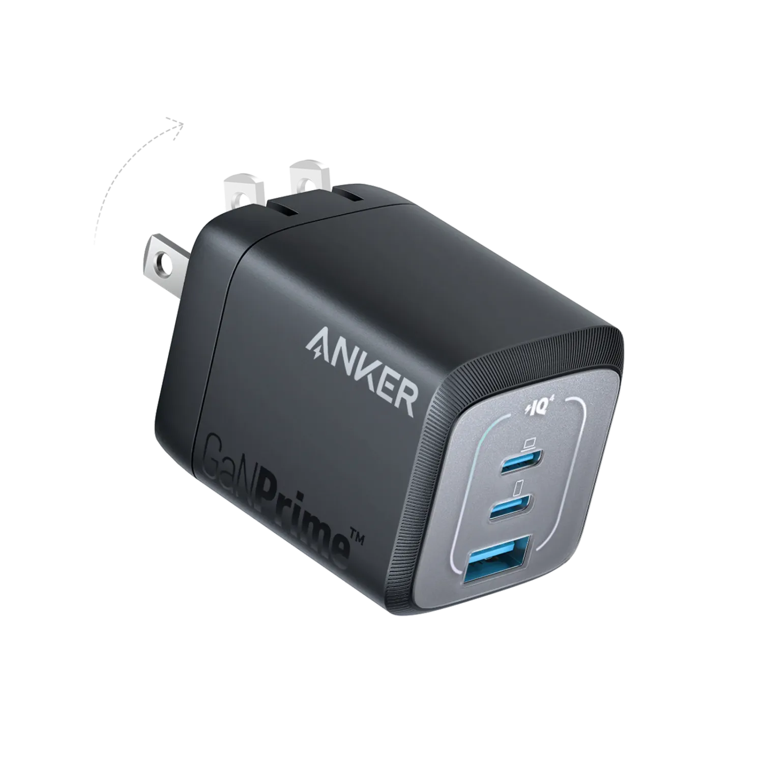 Anker 735 Charger (Nano II 65W) – Cargador USB-C GaN de 3 Puertos Anker 735 Charger (Nano II 65W) – Cargador USB-C GaN de 3 Puertos
