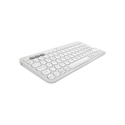 Teclado Inalámbrico Pebble Keys 2 K380s Blanco  - Logitech